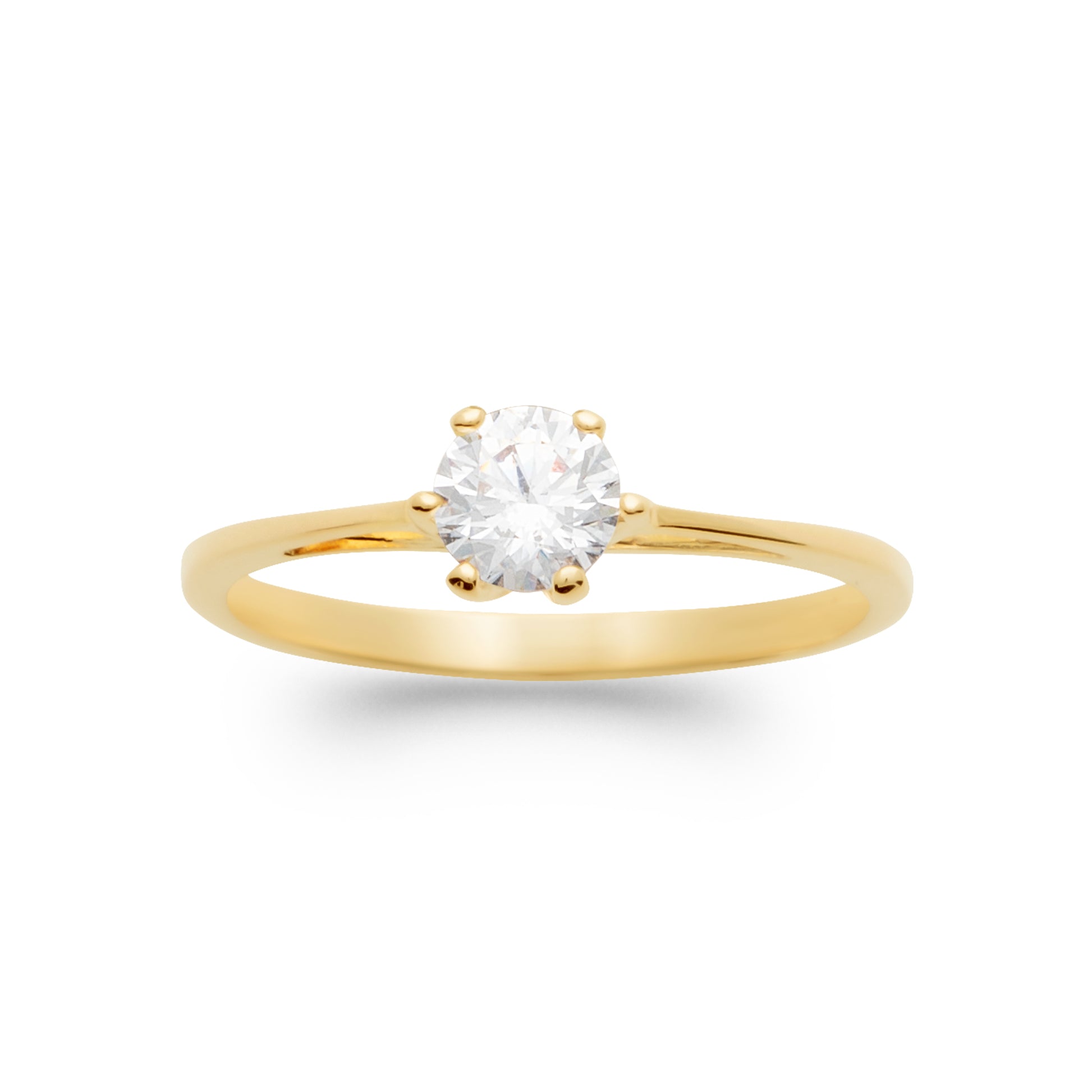 BAGUE SOLITAIRE ÉLÉGANCE