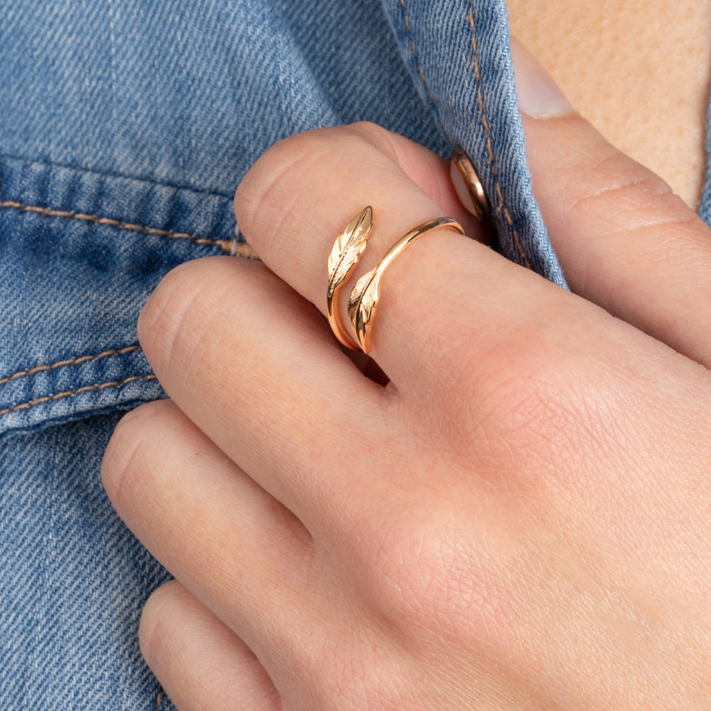 BAGUE PLUME