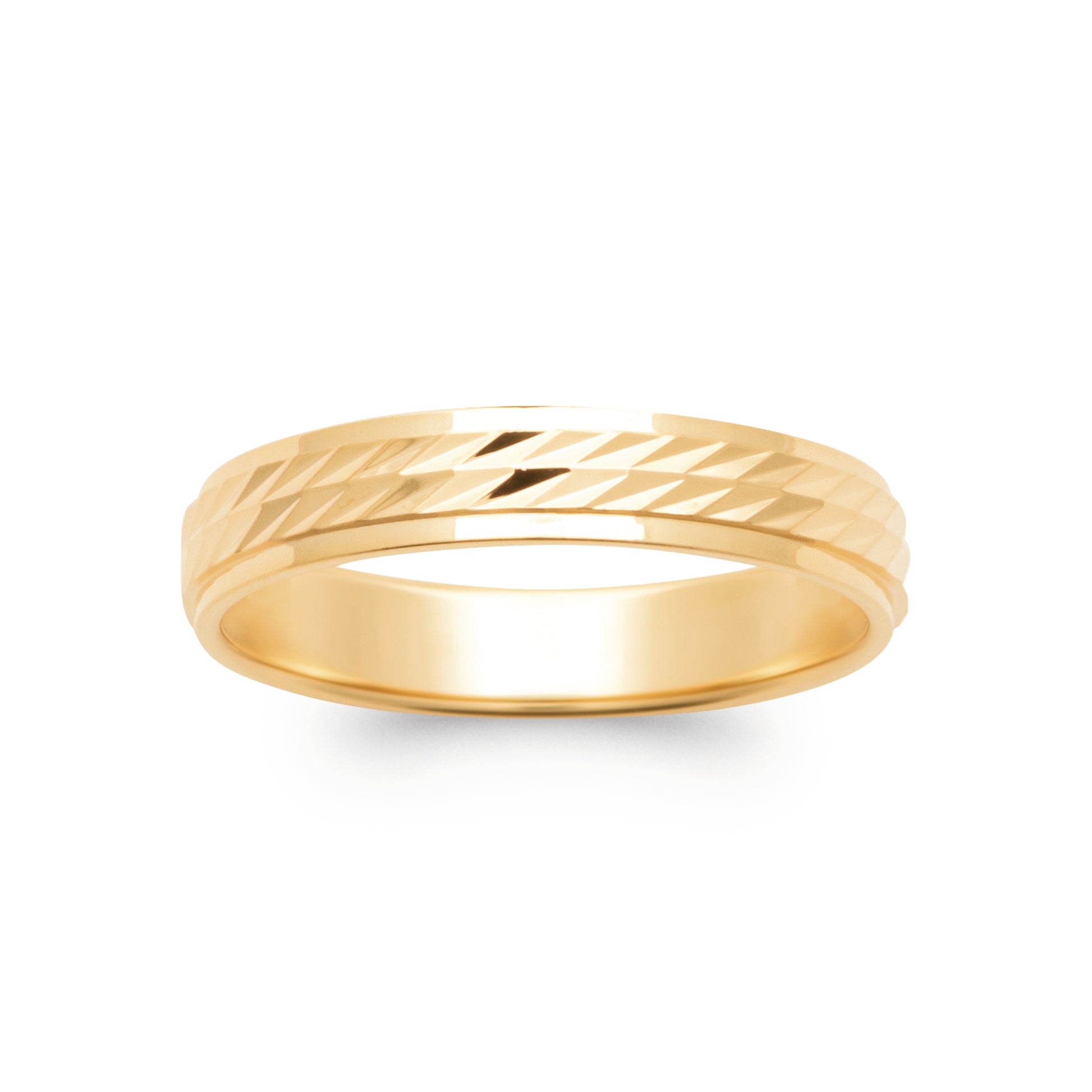 BAGUE REFLET MARTELÉ