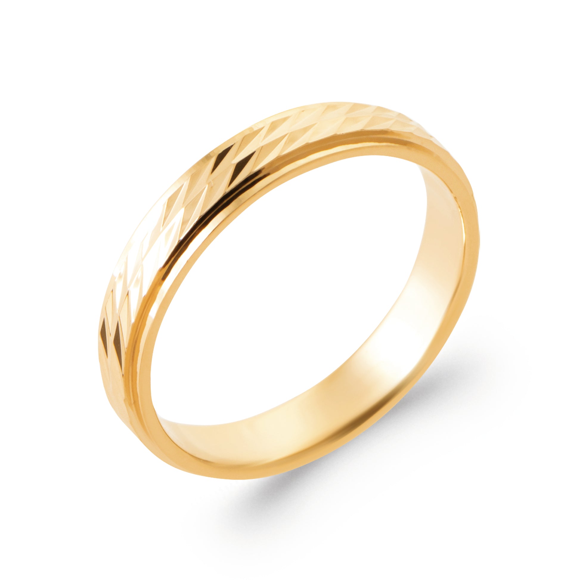 BAGUE REFLET MARTELÉ