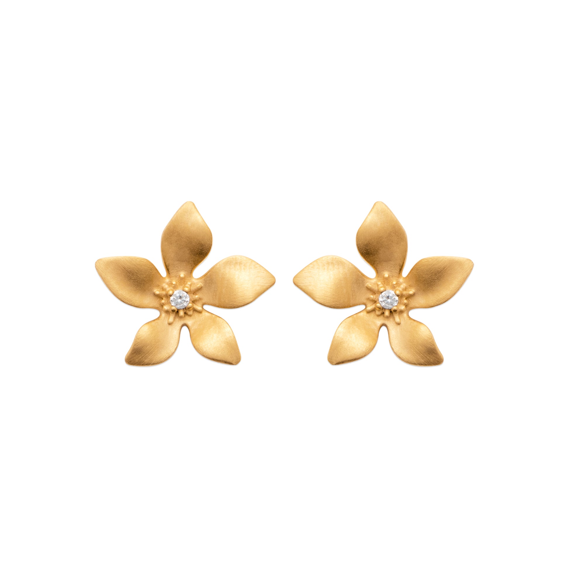 BOUCLES D’OREILLES FLEUR ÉCLAT